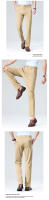 Pantalones Casuales Para Hombre Verano 29-42 Mallas Elásticas Suaves Y Frescas Sin Hierro Estilo Recto Ligeros Para El Día - details 58