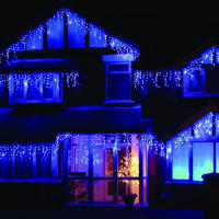1 Pack Luces De Icicles Para Navidad Guirnalda De Icicles Para Decoración De Patio Porche Bodas Y Fiestas Interior Y Exterior - details 13