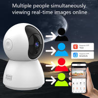 Cámara IP WiFi Inteligente HD 4MP Tuya Monitor De Bebé Seguridad Doméstica Inalámbrica Con Seguimiento Automático Instalación En Techo Para Interior - details 9