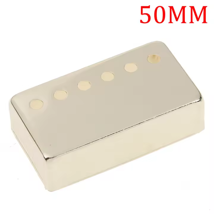 Cubierta De Pickup Humbucker De Metal Para Guitarra Eléctrica 50/52mm Accesorio De Guitarra - 1
