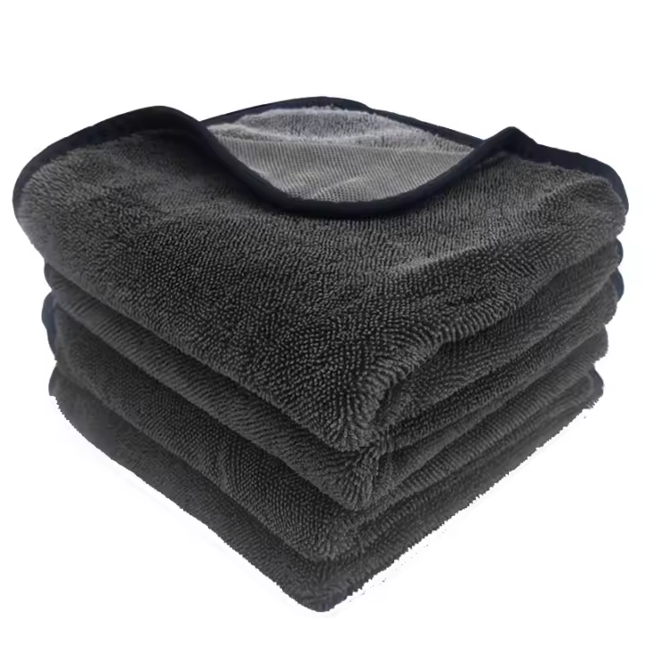 Toallas De Limpieza Para Coche 40x60/100cm Microfibra Gruesa Super Absorbente Para Detallar Y Pulir Auto Cuidado Del Vehículo - 1