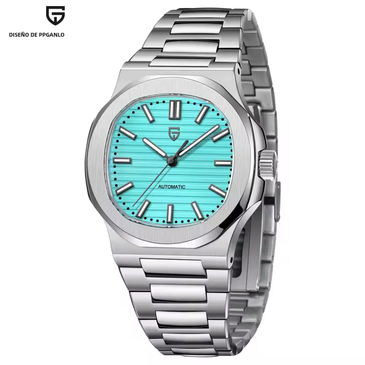 Reloj Mecánico Automático PAGANI DESIGN Para Hombre Resistente Al Agua De 100m Cristal De Zafiro AR Deportivo Lujo Superior Reloj De Pulsera Deportiva - 1