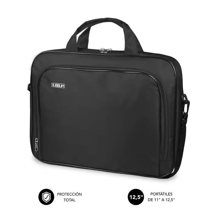 Maletin Portatil Subblim Oxford Laptop Bag Negro 11-12.5" - 1