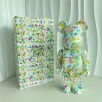 Bearbrick 400% Oso Violento De Bloques De Construcción Muñeca Articulada Decoración De Anillo Juguete Para Regalos - details 33
