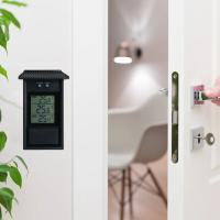 Termómetro Digital Con Función De Memoria Para Máximos Y Mínimos Uso Doméstico Y Jardín Material Plástico Rango De Medición -20~50℃ - details 3