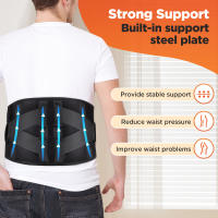 Cinturón de masaje con calefacción eléctrica para cintura, cinturón de soporte elástico multifuncional, cinturón de calor con calefacción y luz roja para abdominales. - details 7