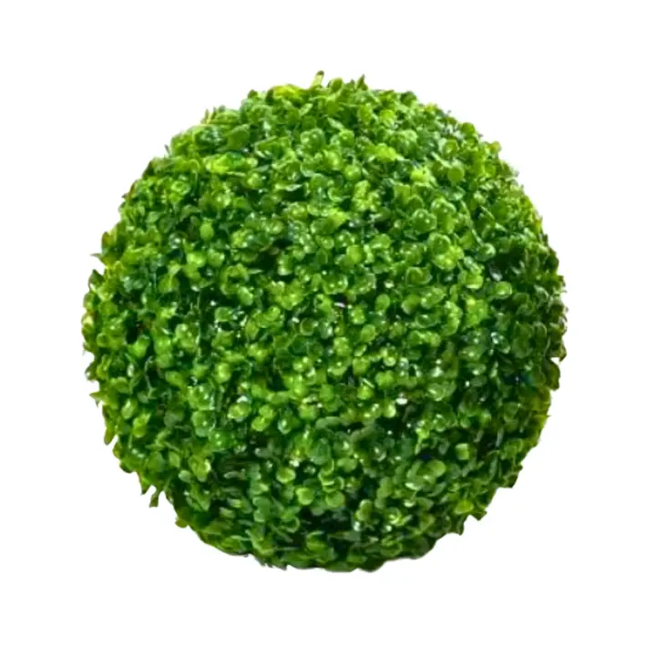 NAKLOE - Planta redonda - Planta redonda artificial - Planta artificial bola redonda - Planta bola redonda - Plantas artificiales para decoracion - Planta artificial - Macetas y jardineras - 1