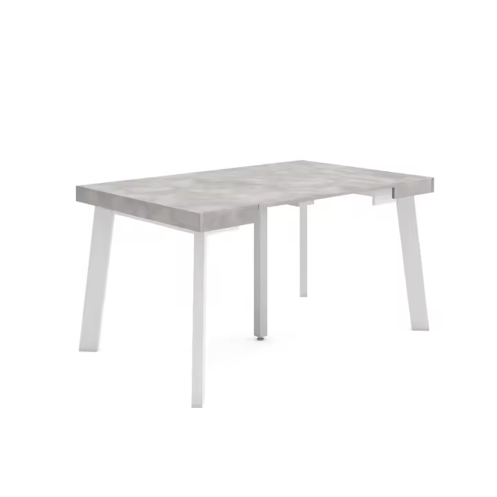 Skraut Home - Mesa Consola Extensible - Mesa Auxiliar - Tapa - 58/140x90x73cm - Práctica y Versátil - Estilo Moderno - Fácil Montaje - 1
