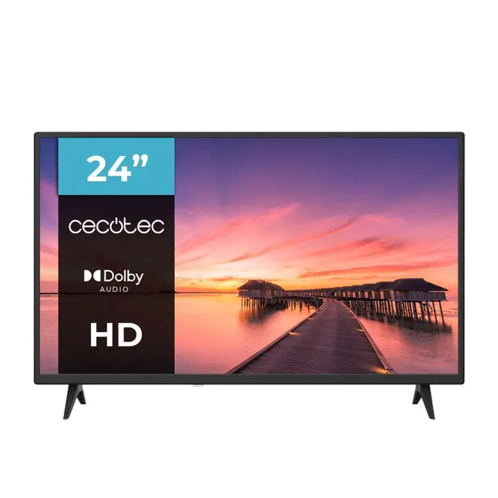 TV Cecotec Televisión LED 24” con resolución HD, sistema Dolby y memoria flash. - 1