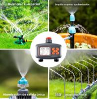 Temporizador De Agua RainSeer 2-Way IP65 Impermeable Con Pantalla LCD Controlador Automático De Sistema De Riego Para Jardín - details 6