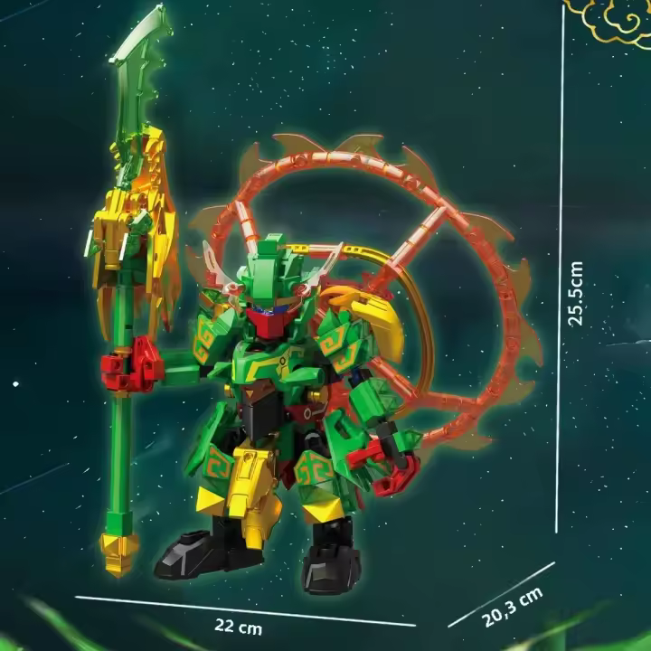 Hero Wukong Mini Bloques De Construcción Con Módulos Luz Del Día Juguete De Batalla Divertido Para Niños Juguetes Educativos Y Creativos Decorativos - 1