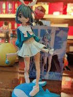 Arona Azur Lane Uniforme Azul Sailor Figura De Acción Anime Modelo Hecho a Mano Juguete Ornamento Para Regalo - details 3