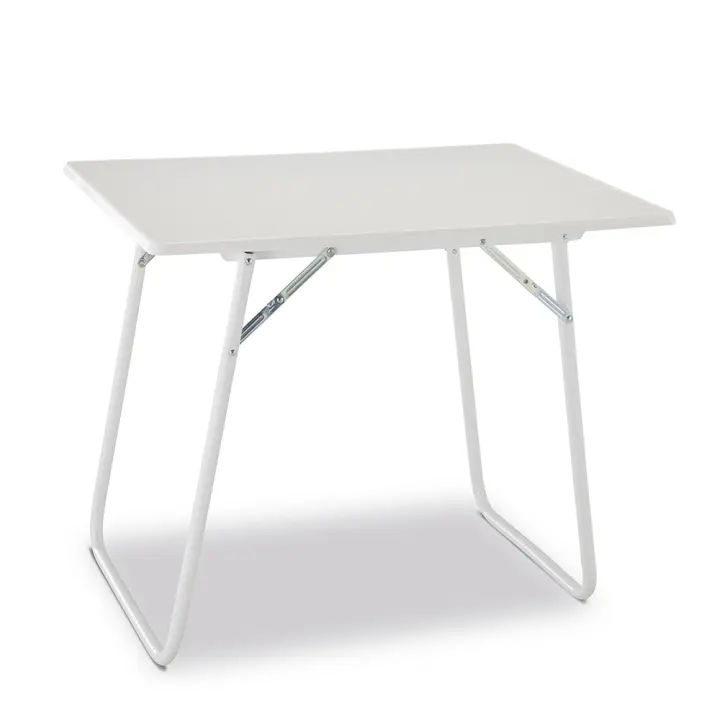 Eredu - Mesa Plegable Impermeable para Exteriores - 80x60 Cm - Aluminio - 1