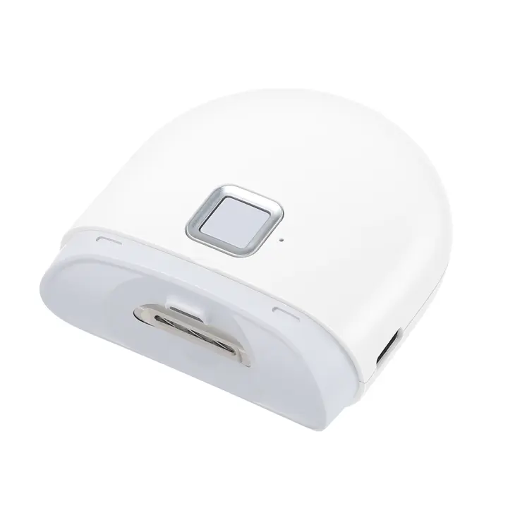 Tijeras De Uñas Eléctricas Con Iluminación Auxiliar Y Pulidora Automática Mini Herramientas De Manicura Portátil Para Niños Y Adultos - 1