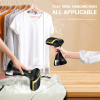 Vaporizador para Ropa 1500W, Vaporizador de Ropa para Casa, Oficina, Viaje, Vaporizador de Mano Portátil Actualizado 300ML Depósito de Agua de Gran Capacidad, Quita Arrugas,25s Calor Rápido Vaporizador de Mano para Ropa de Viaje Quita Arrugas de Tela para - details 13