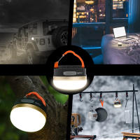 Linterna De Camping 10W Alta Potencia Lámpara De Tents Recargable 1200mah USB Portátil Luzes Exteriores Para Senderismo Nocturno Lámpara Colgante - details 13
