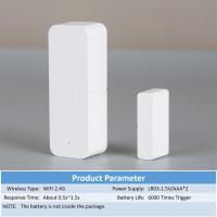 Sensor De Puerta WiFi Tuya Compatible Con Alexa Y Google Assistant Control Remoto Por App Notificación De Apertura Y Cierre De Ventanas Y Puertas - details 1