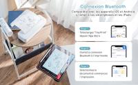 Impresora térmica Bluetooth A4, impresora fotográfica Prince Thermal BT Pridite de 210 mm de ancho para oficina en casa al aire libre - details 0