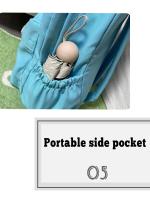Mochila Suave Para Hermana Color Sólido Gran Capacidad Estudiante Escuela 2022 Invierno Mochila Universitaria De Estilo INS Para Estudiantes De Colegio - details 13