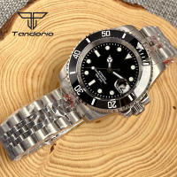 Reloj De Pulsera Automático Tandorio NH35A Date Acero Inoxidable 40mm Inmersión Diversidad Cristal De Zafiro Bisel Rotativo Luminoso - details 12
