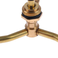 1Pc Rojell 360° Rotativo Automático Riega Jardín Hierba Irrigación Agua Rojell Boquilla De Rociador De Latón Rotatoria - details 17