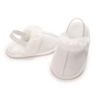 Zapatillas De Invierno Para Bebés Con Cordón Elástico De Lana Suave Y Antideslizante Para Niños Y Niñas Zapatos De Primer Pasos - details 23