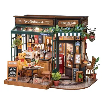 Kit De Casa De Muñecas 3d Diy En Miniatura Con Luces Led | Cuotas Sin