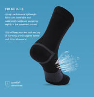 Calcetines De Senderismo Impermeables Para Hombres Transpirables Y Absorbentes De La Humedad Deportivos Para Caminar En Río Ski En Invierno Calientes - details 5