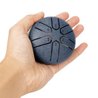 Bombo De Lengua De Acero De 3 Pulgadas 6 Tonos Mini Bombo Portátil Para Exteriores Accesorios De Percusión Incluyen Palos - details 10