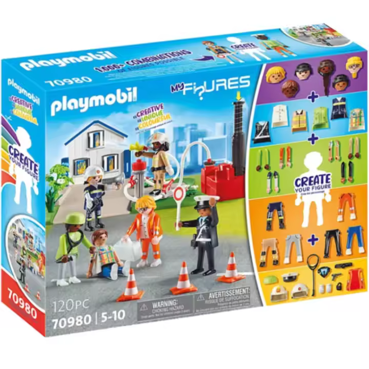 PLAYMOBIL MY FIGURES: MISIÓN DE RESCATE, 70980, TIENDA CON LICENCIA OFICIAL - 1