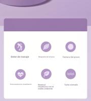 Bola De Masaje Duradera TPE Espinosa Para Punto Triger Deporte Fitness Alivio Del Dolor En Mano Y Pie Relieve De Fascitis Plantar 4.5cm - details 1