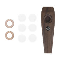 Kazoo De M MBAT De Madera Rosewood Portátil Y Ligero Para Principiantes Instrumento De Flute De Diseño Simple Para Amantes De La Música - details 5