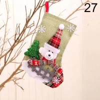 Mini Calcetines De Navidad Con Colgantes De Santa Claus Y Esqueleto De Navidad Calcetines De Regalo Para Árbol De Navidad Decoración De Hogar - details 27