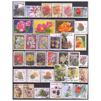 50 PCS De Estampillas De Flor Con Marca De Poste En Buena Condición Diferentes Temas Para Colección Mundial - details 3