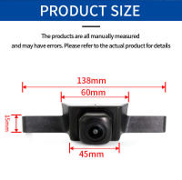 Cámara Frontal Para Coche AHD Para Toyota RAV4 XA50 2020 2021 Visión Nocturna Impermeable Lente Fisheye Grille Cámara 170° ABS Cable De Video 6M - details 6
