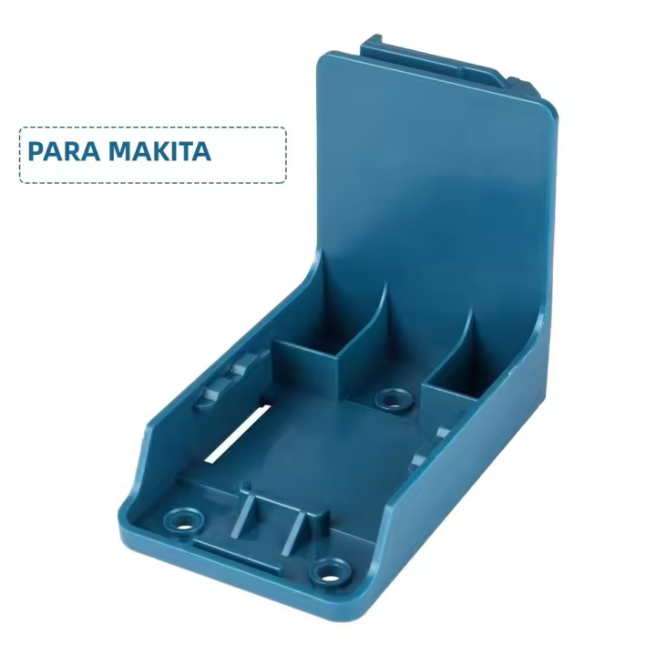 Soporte De Herramienta De Pared Para Batería Makita 14/18V 2 EN 1 Soporte De Almacenamiento Para Máquina Estante De Exposición Para Exhibición - 1