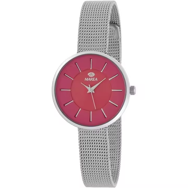 Reloj Analógico Mujer B41246/6 Extraplano, con Armis de Acero y Esfera Fucsia - 1
