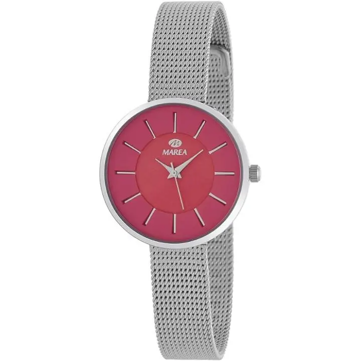 Reloj Analógico Mujer B41246/6 Extraplano, con Armis de Acero y Esfera Fucsia - 1