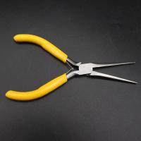 Aguja Larga Multi Funcional Mini Pinzas De Precisión Para Modelado Joyería Trabajo De Alambre Corte Herramienta Manual 5 Pulgadas Color Amarillo - details 3