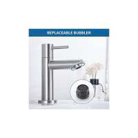 Grifo de Agua Fría Cromado with Conexión Flexible, Para WC, Baño - details 1