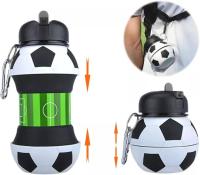 Botella de agua plegable para niños y niñas sin bpa. Cantimplora infantil para camping, personalizada con tu deporte. Balon de agua compacto para regalo barato y original. Pelota reutilizable de silicona para viaje, colegio, gimnasio, running... - details 3