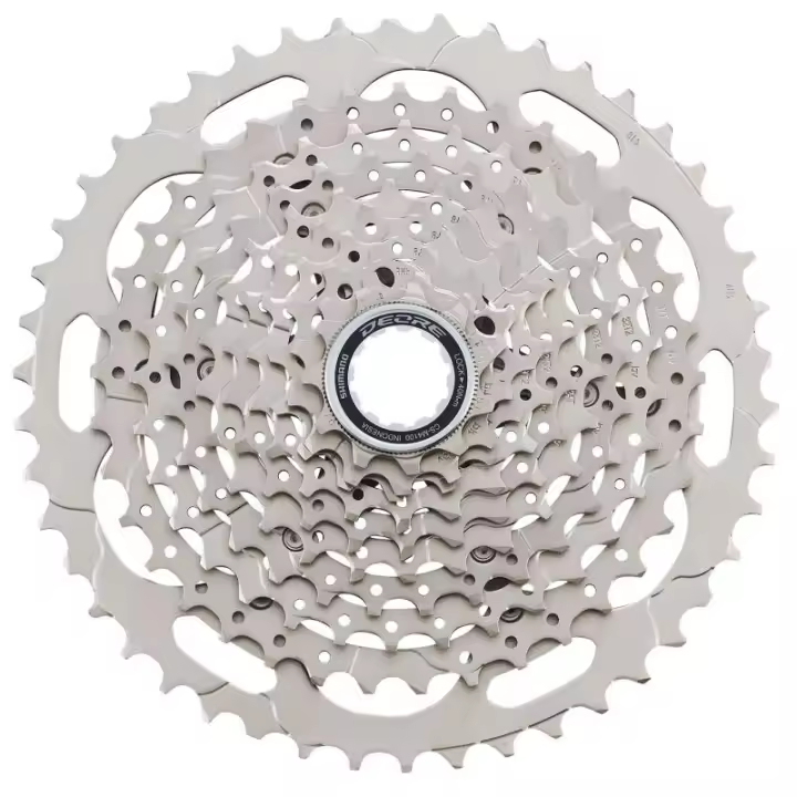 SHIMANO | Cassette DEORE M5100 11v - Cassette de montaña Shimano DEORE, modelo M5100 de 11 velocidades
Perfecto para transmisiones MTB simples y dobles, el cassette M5100-11 de SHIMANO ofrece - 1