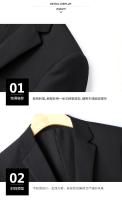 Traje De Novio Italiano Estilo Slim Para Hombre Color Sólido Moda Negocios Traje De Boda Profesional Conjunto De Chaqueta Y Pantalones - details 11