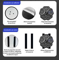 Máquina de boxeo de música inteligente, bolsa de arena de objetivo de pared, entrenamiento de reacción de agilidad relajante, objetivo Compatible con Bluetooth - details 15