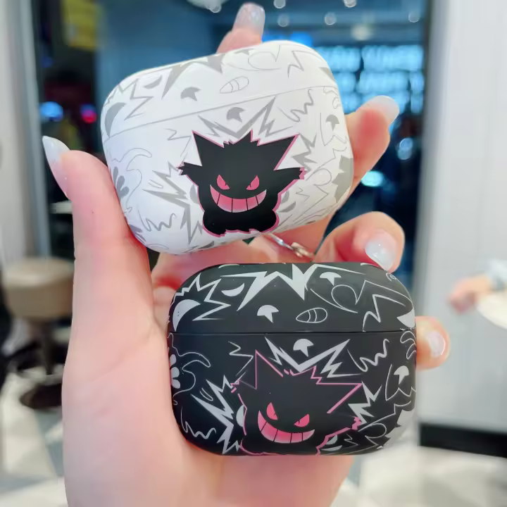 Funda Protectora De Auriculares Inalámbricos Cartoon Animación Para AirPods 1 2 3 pro AirPods 4 Y Pro2 Portátil Y Conveniente - 1