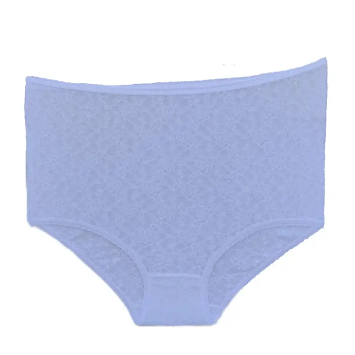 Don algodon - Pack 2 Bragas alta de blonda de mujer - 1