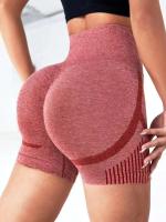 Shorts De Yoga Para Mujer Cintura Alta Fitness Running Pantalones De Gimnasio Levantamiento De Glúteos Sportswear Yoga Push up Shorts De Entrenamiento - details 16
