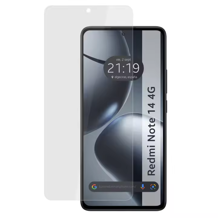 Tumundosmartphone Protector Pantalla Hidrogel Mate Antihuellas para Xiaomi Redmi Note 14 4G - 1