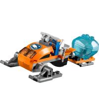 Conjuntos De Bloques Compatible Serie Ciudad Motocicleta De Snowmobile Arctico Juguete De Montaje Para Niños Regalo De Vacaciones - details 2