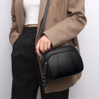 Bolso De Hombro Crossbody Para Mujer En PU Suave Con Cierre De Cremallera Y Detalles De Acero Inoxidable Estilo Fashion Solid Color - details 7